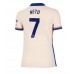 Chelsea Pedro Neto #7 Bortedrakt Dame 2024-25 Korte ermer